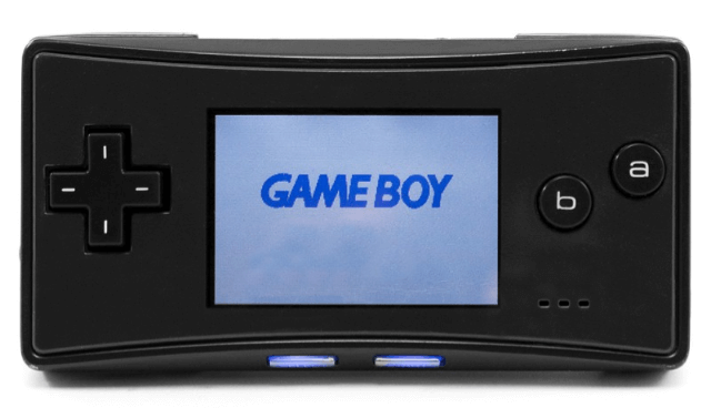 GBA Micro Black box art for GameBoy Advance